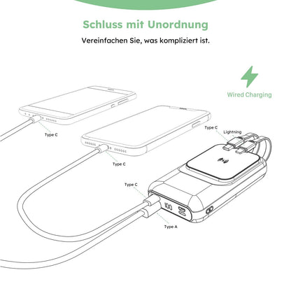 Alkaya Powerbank 10000 mAh weiß