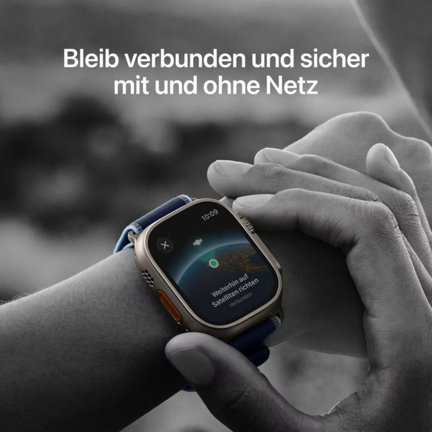Apple Watch Ultra 3 (49 mm, GPS + Cellular) Black Titanium Black Ocean Band One Size NEU & OVP versiegelt