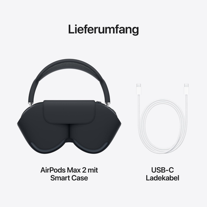 Apple AirPods Max 2 (2026) Over-Ear-Kopfhörer mitternacht