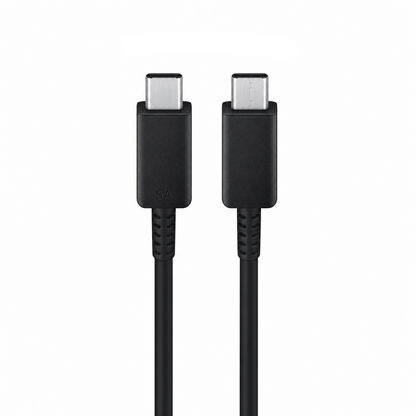 Original Samsung 1.8m DX310 USB-C zu USB-C Ladekabel schwarz