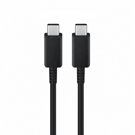 Original Samsung 1.8m DX510 USB-C zu USB-C Ladekabel schwarz