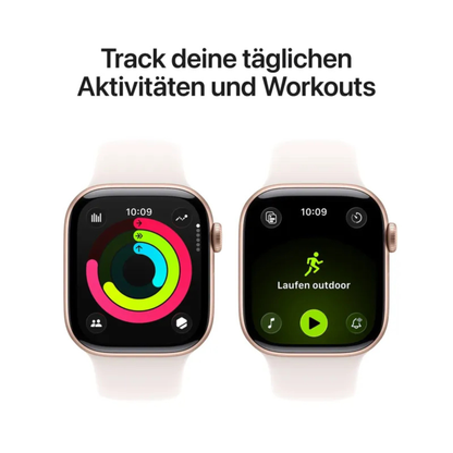 Apple Watch Series 11 (42 mm, GPS) Rose Gold Light Blush Sport Band S/M  M/L NEU & OVP versiegelt