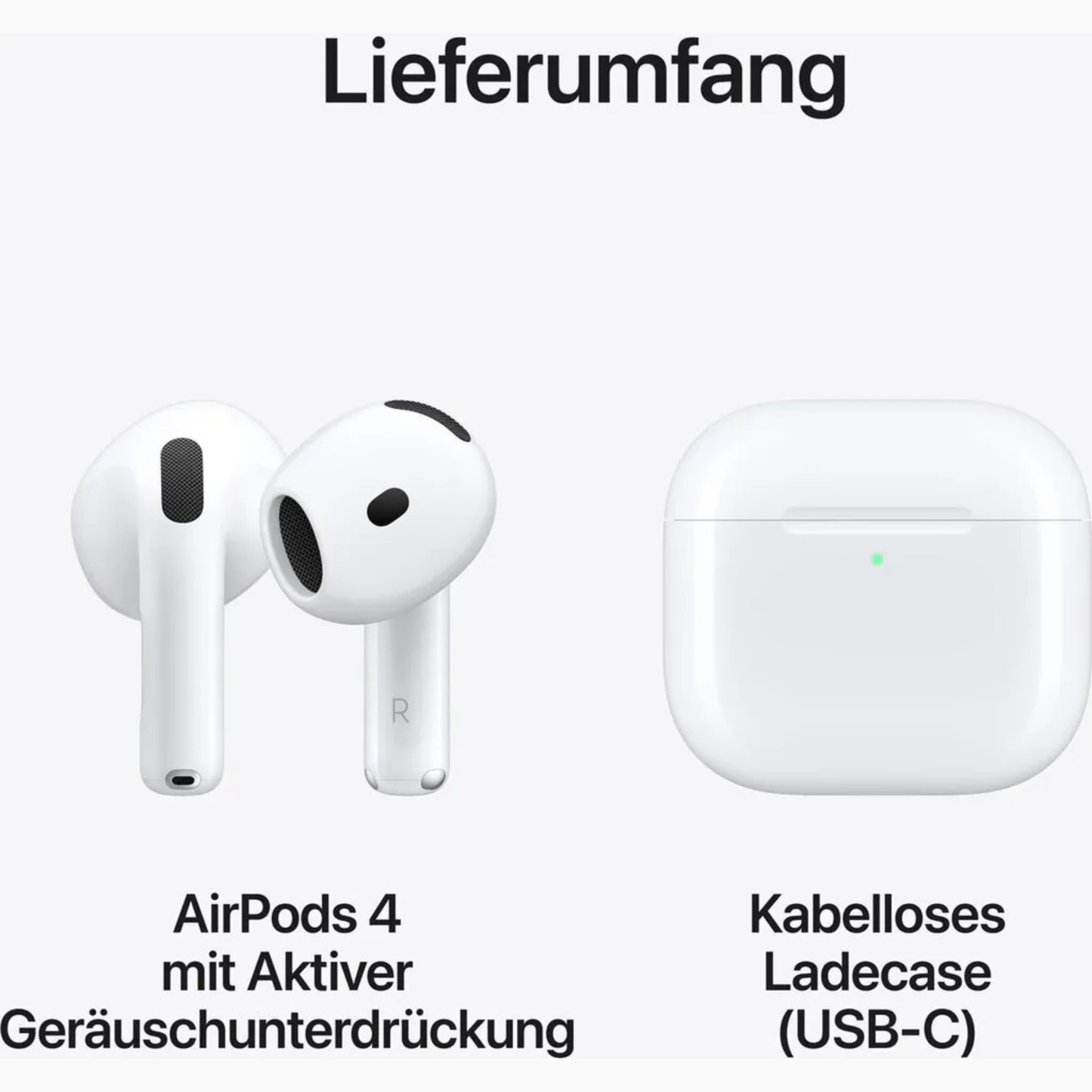 Apple AirPods 4 mit ANC (MXP93) NEU & OVP versiegelt