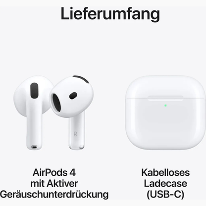 Apple AirPods 4 mit ANC (MXP93) NEU & OVP versiegelt