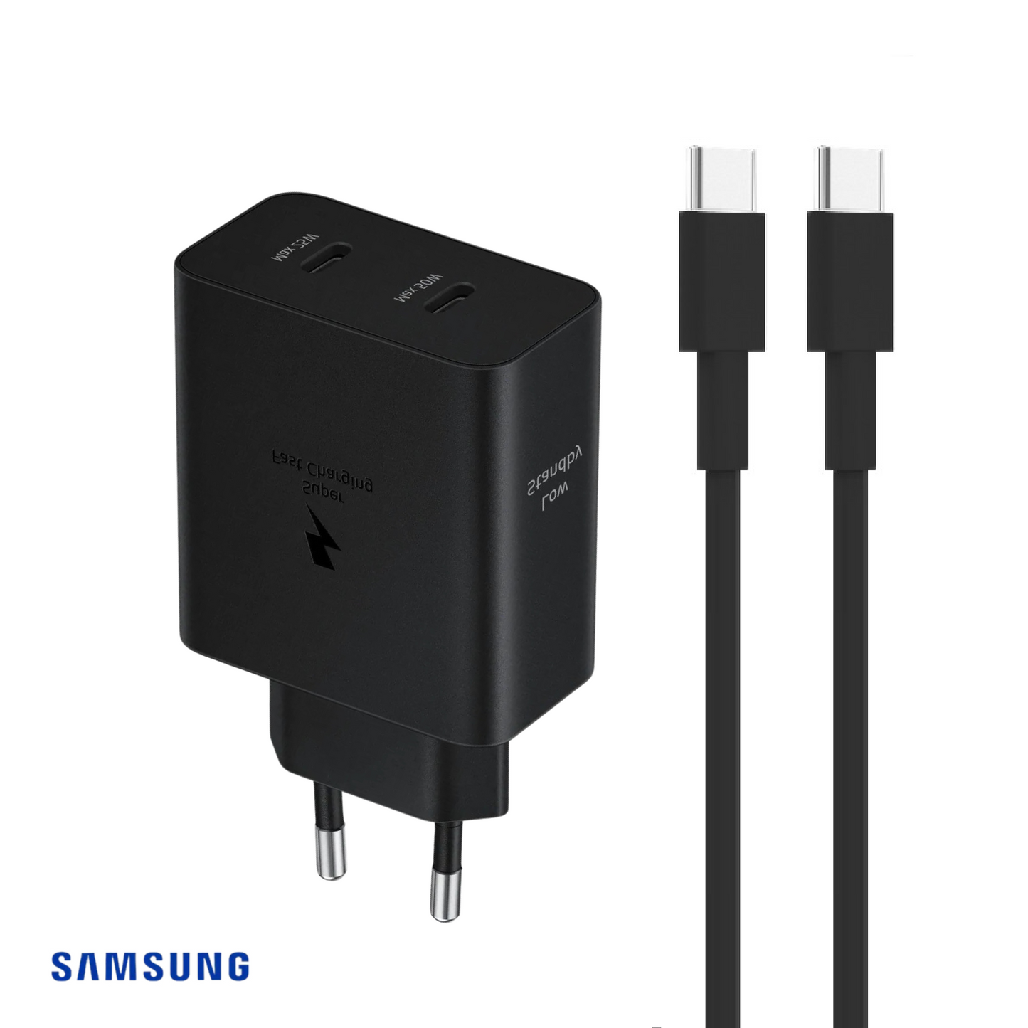 Samsung Schnellladeset 50W USB-C schwarz