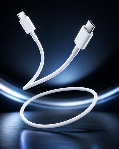 Original Samsung 1.8m DX310 USB-C zu USB-C Ladekabel weiß