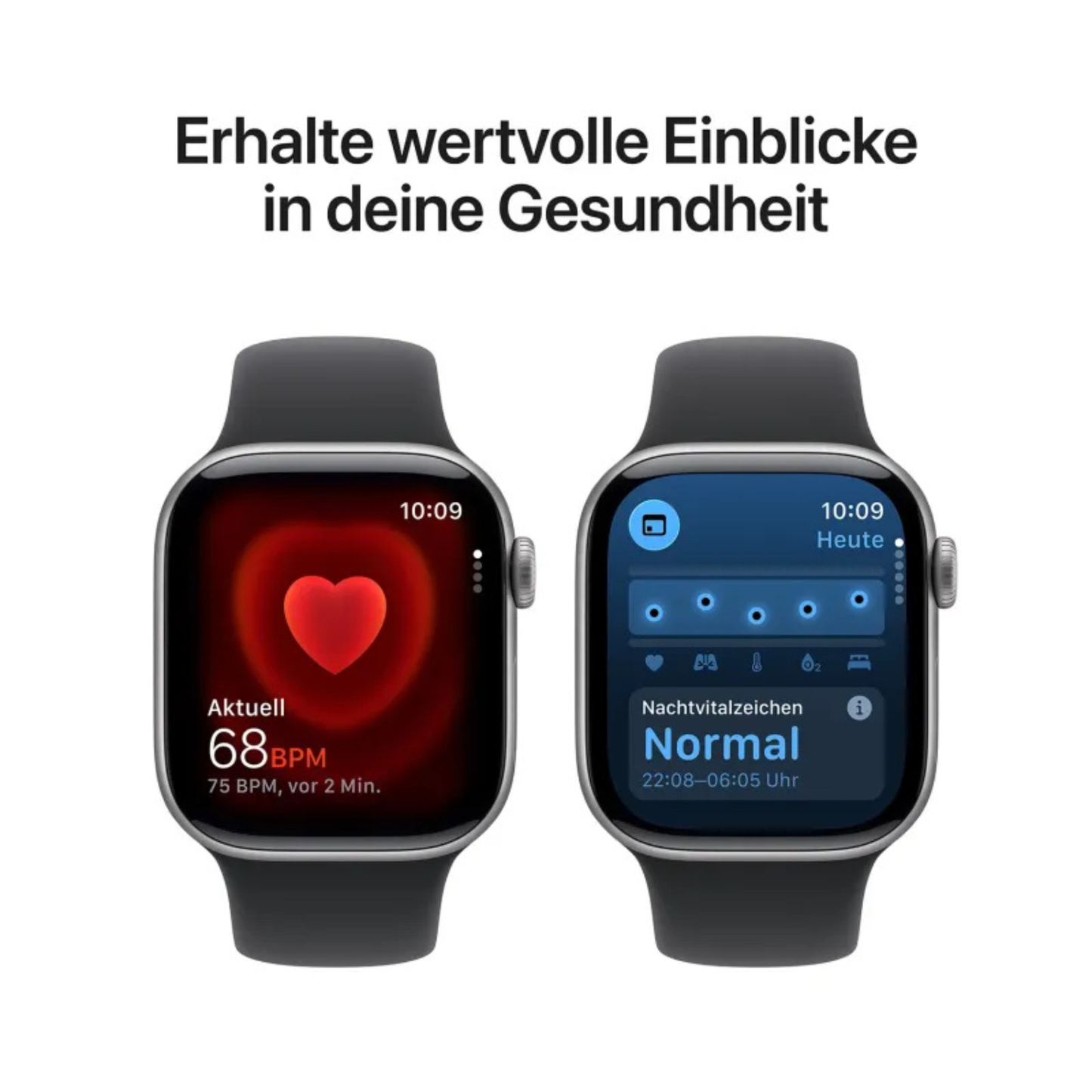 Apple Watch Series 11 (42 mm, GPS) Space Grey Black Sport Band S/M M/L NEU & OVP versiegelt