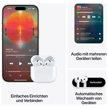 Apple AirPods 4 mit ANC (MXP93) NEU & OVP versiegelt