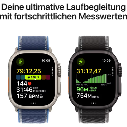 Apple Watch Ultra 3 (49 mm, GPS + Cellular) Black Titanium Black Ocean Band One Size NEU & OVP versiegelt