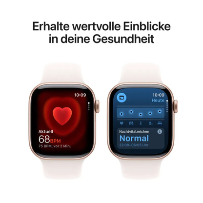Apple Watch Series 11 (42 mm, GPS) Rose Gold Light Blush Sport Band S/M  M/L NEU & OVP versiegelt