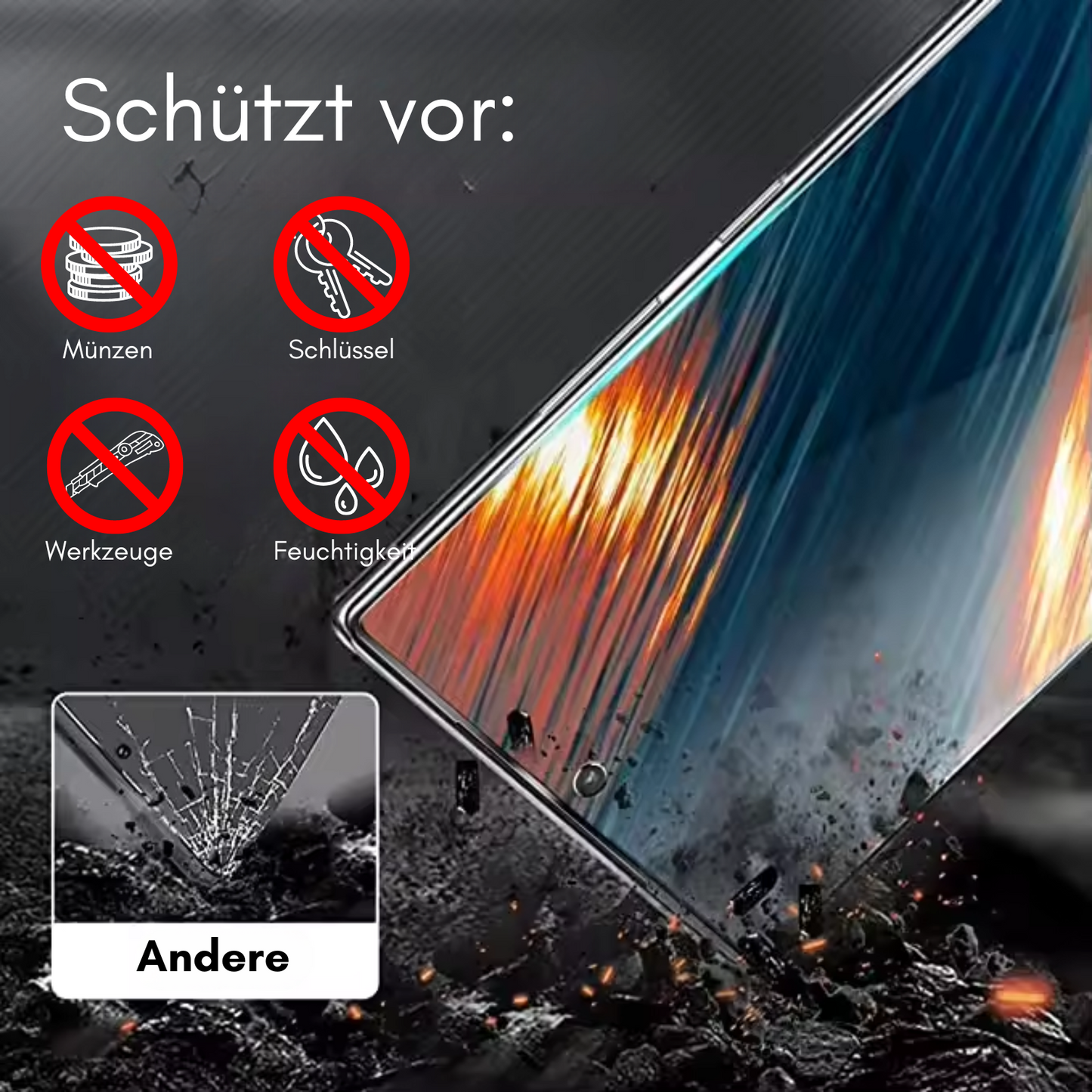 Panzerfolie für Samsung Galaxy S23|S23+|S23 Ultra