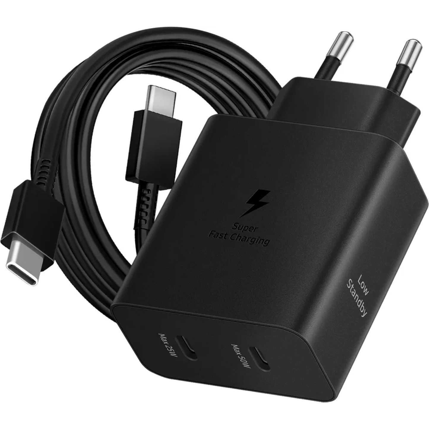 Samsung Schnellladeset 50W USB-C schwarz