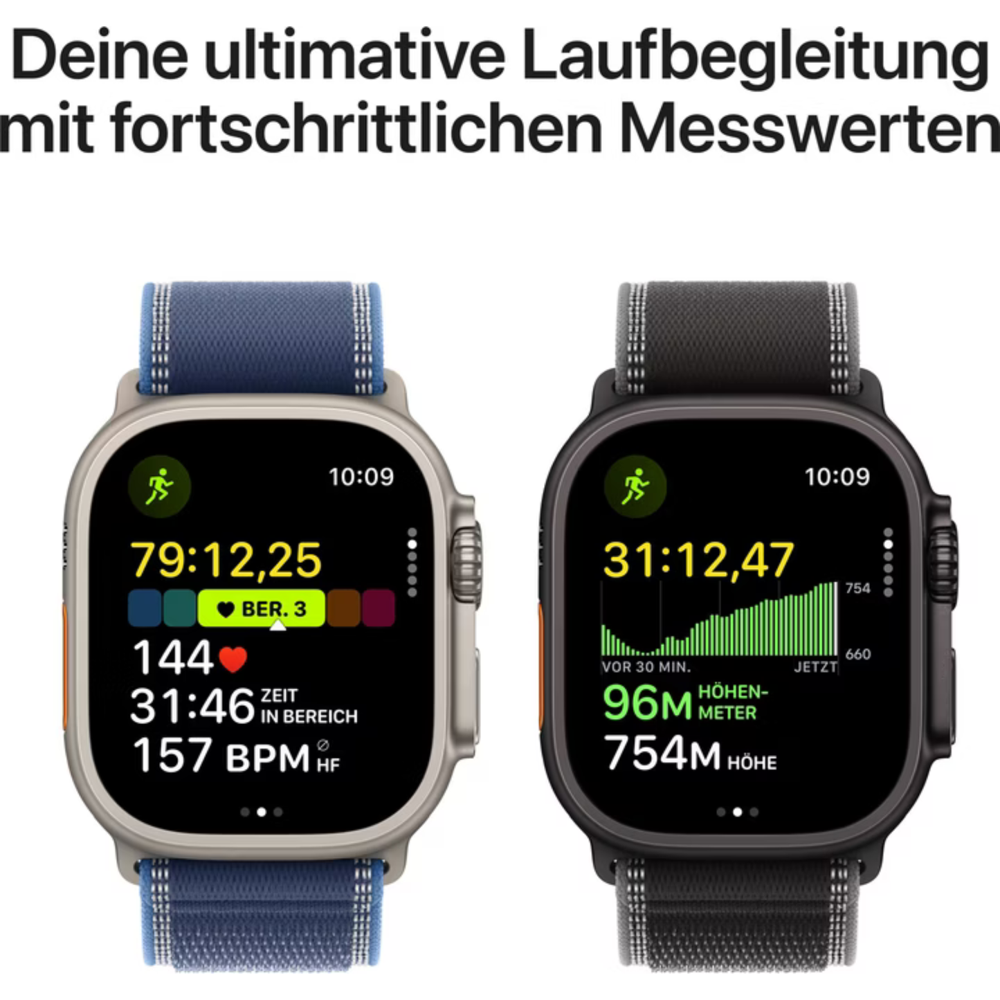 Apple Watch Ultra 3 (49 mm, GPS + Cellular) Black Titanium Black Charcoal Trail Loop S/M M/L NEU & OVP versiegelt