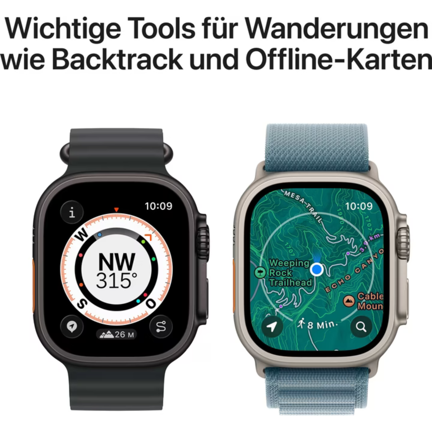 Apple Watch Ultra 3 (49 mm, GPS + Cellular) Black Titanium Black Ocean Band One Size NEU & OVP versiegelt