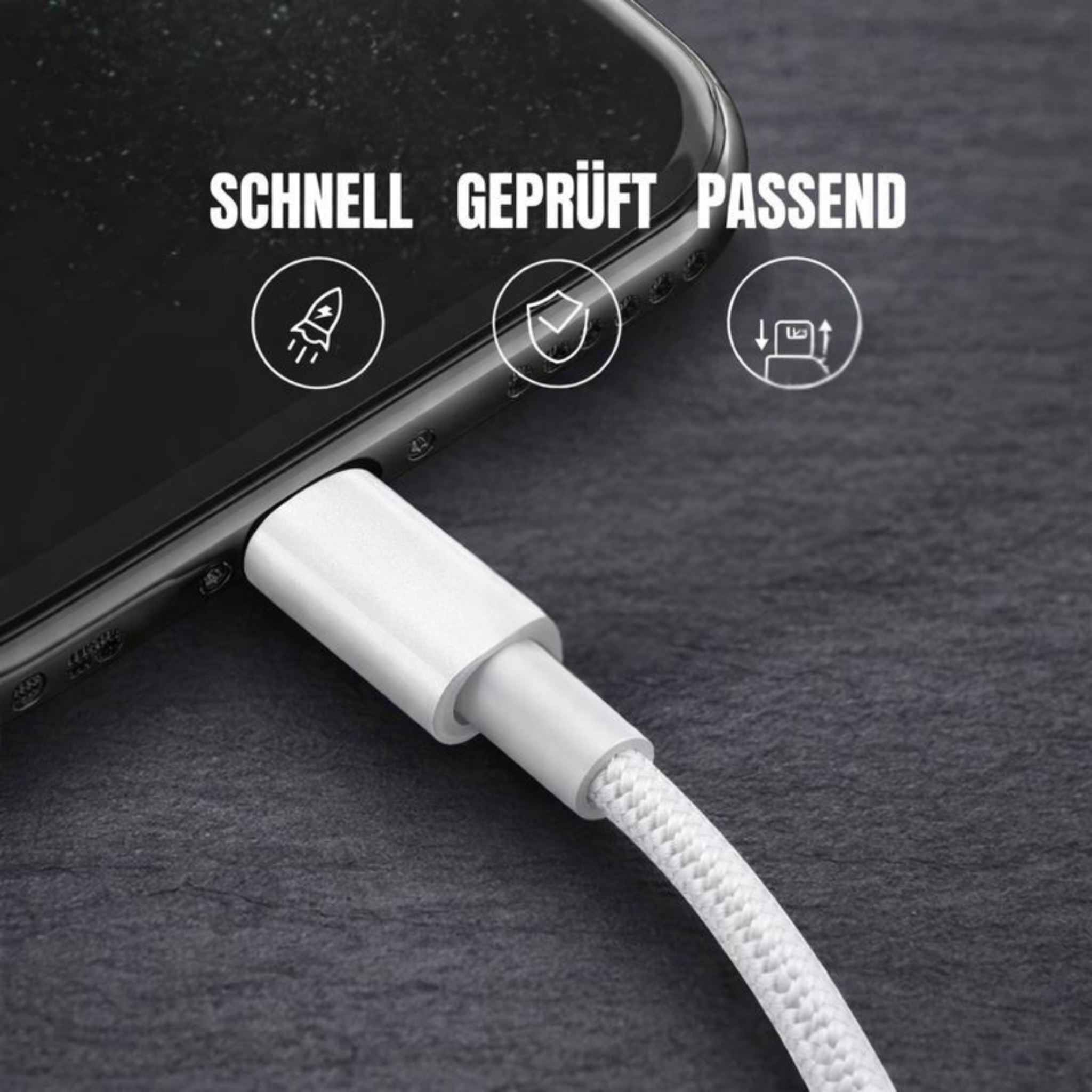 iPhone Nylon-Ladeset Ansicht 2