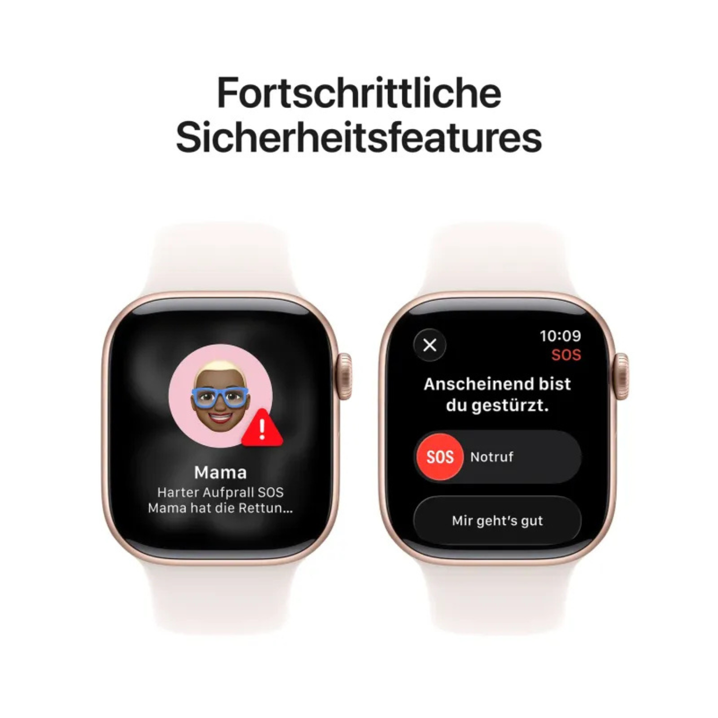 Apple Watch Series 11 (42 mm, GPS) Rose Gold Light Blush Sport Band S/M  M/L NEU & OVP versiegelt
