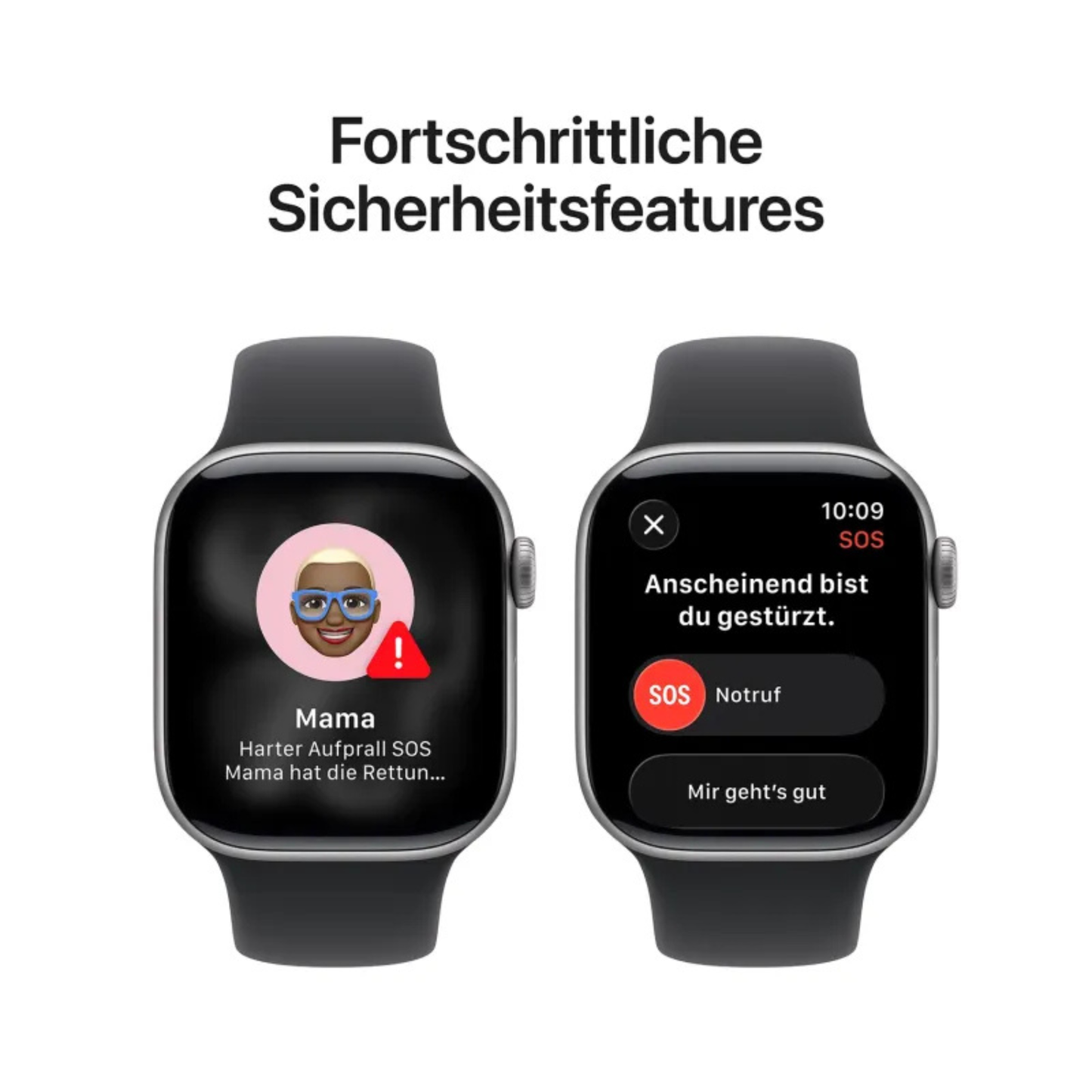Apple Watch Series 11 (42 mm, GPS) Space Grey Black Sport Band S/M M/L NEU & OVP versiegelt