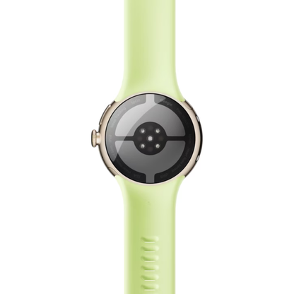 Google Pixel Watch 4 (41 mm, WiFi) Gold Lemongrass Band NEU & OVP versiegelt