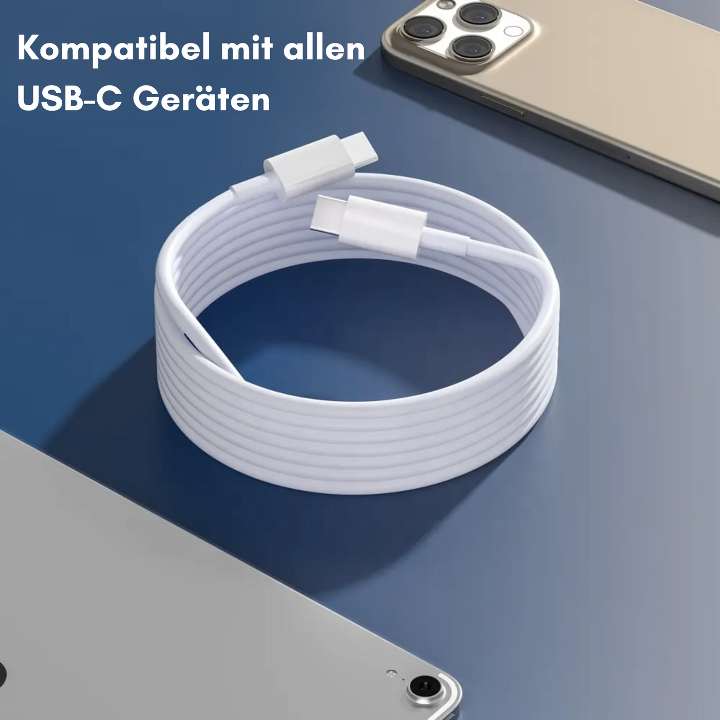 100W USB-C zu USB-C Ladekabel