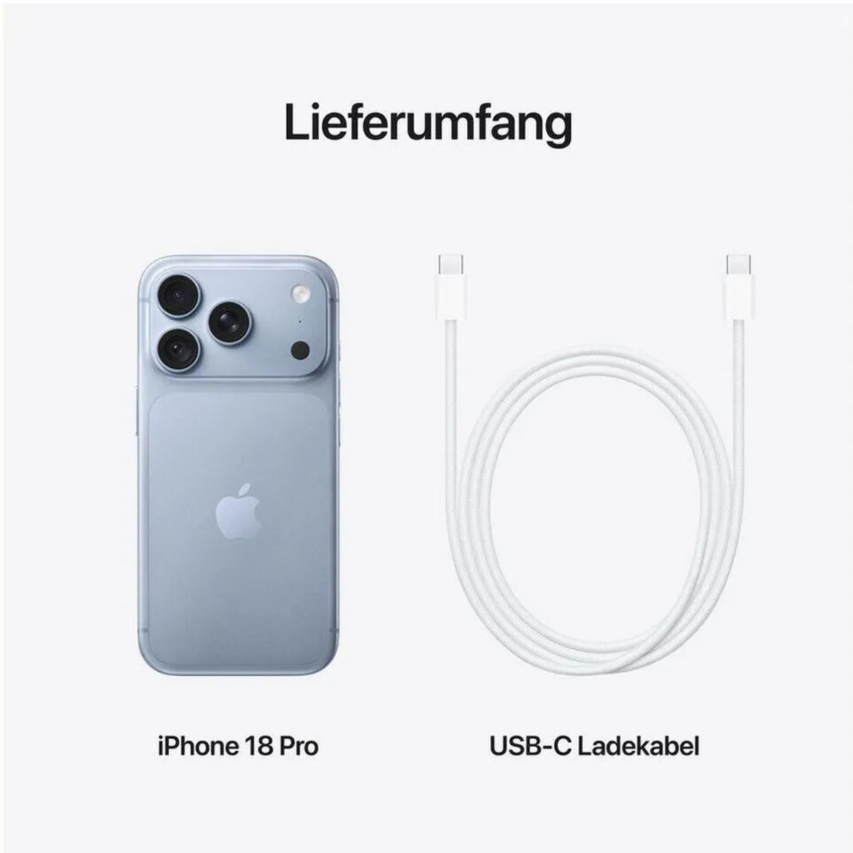 Apple iPhone 18 Pro Glacier (Polar) 256GB A3714 NEU & OVP versiegelt