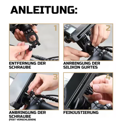 Fahrrad Handyhalterung Hartkunststoff