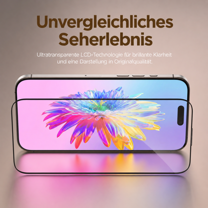 Privacy Blickschutz Panzerfolie für alle iPhone 12 - 17er Reihe
