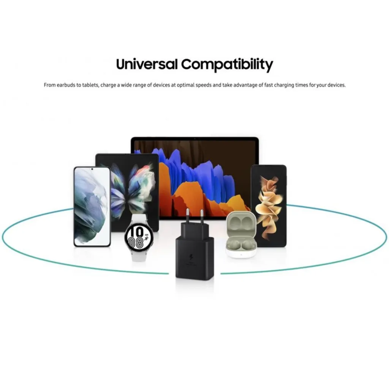 USB-C 45W-Ladeset Schwarz Ansicht 4