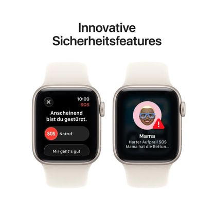 Apple Watch SE 3 (40 mm, GPS) Starlight Starlight Sport Band S/M M/L NEU & OVP versiegelt