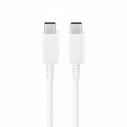 Original Samsung 1.8m DX310 USB-C zu USB-C Ladekabel weiß
