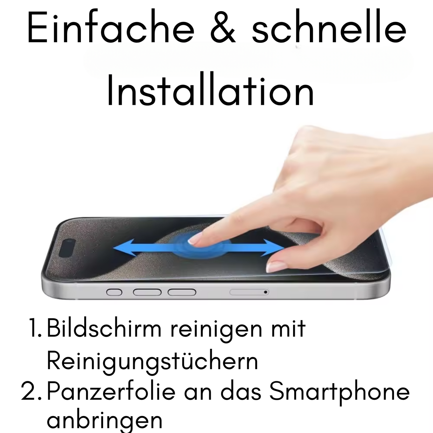 4in1 Schutzset für iPhone 17|17 Air|17 Pro|17 Pro Max|