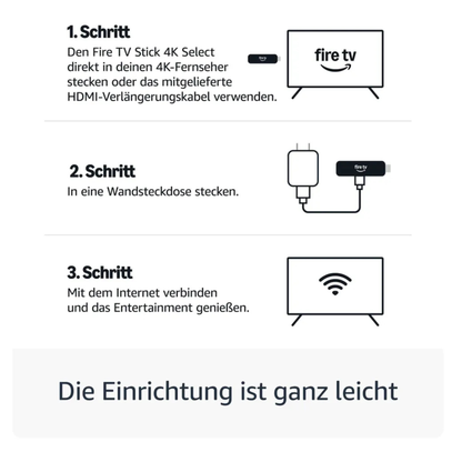 Amazon Fire TV Stick 4K Select HDMI Schwarz