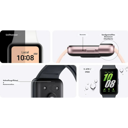 Samsung Galaxy Fit3 Dark Gray AMOLED Touchscreen schwarz