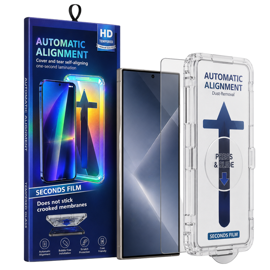 Panzerfolie mit Anbringhilfe für Samsung Galaxy 21 - 26er Reihe