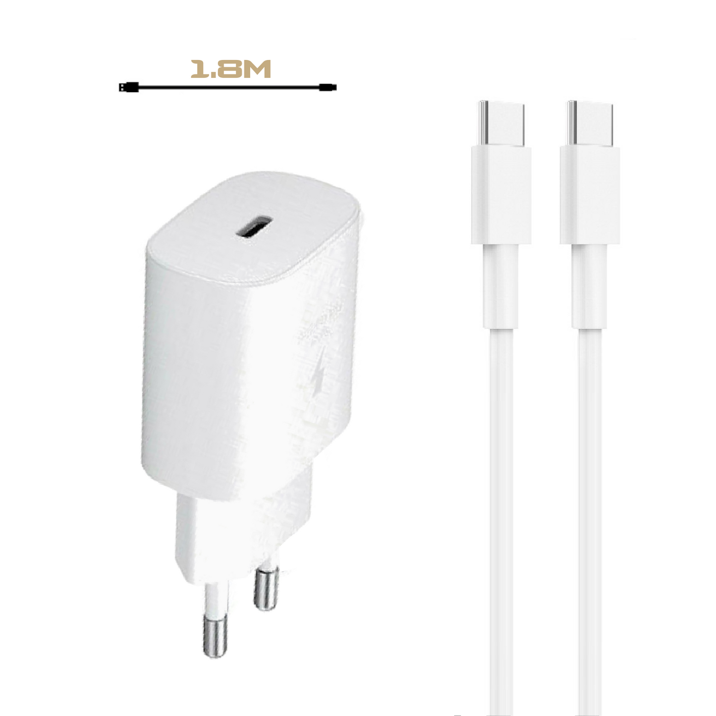 Samsung USB-C Schnellladeset 25W weiß