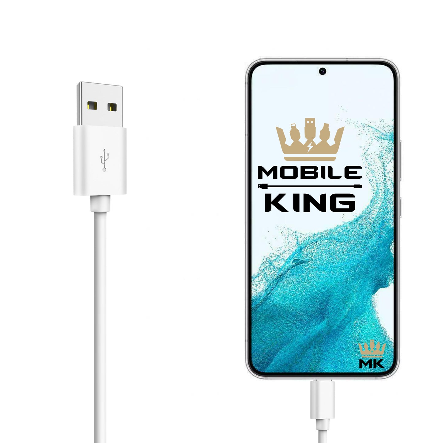 MobileKing Schnell-Ladeset USB-C zu USB-A 22,5W