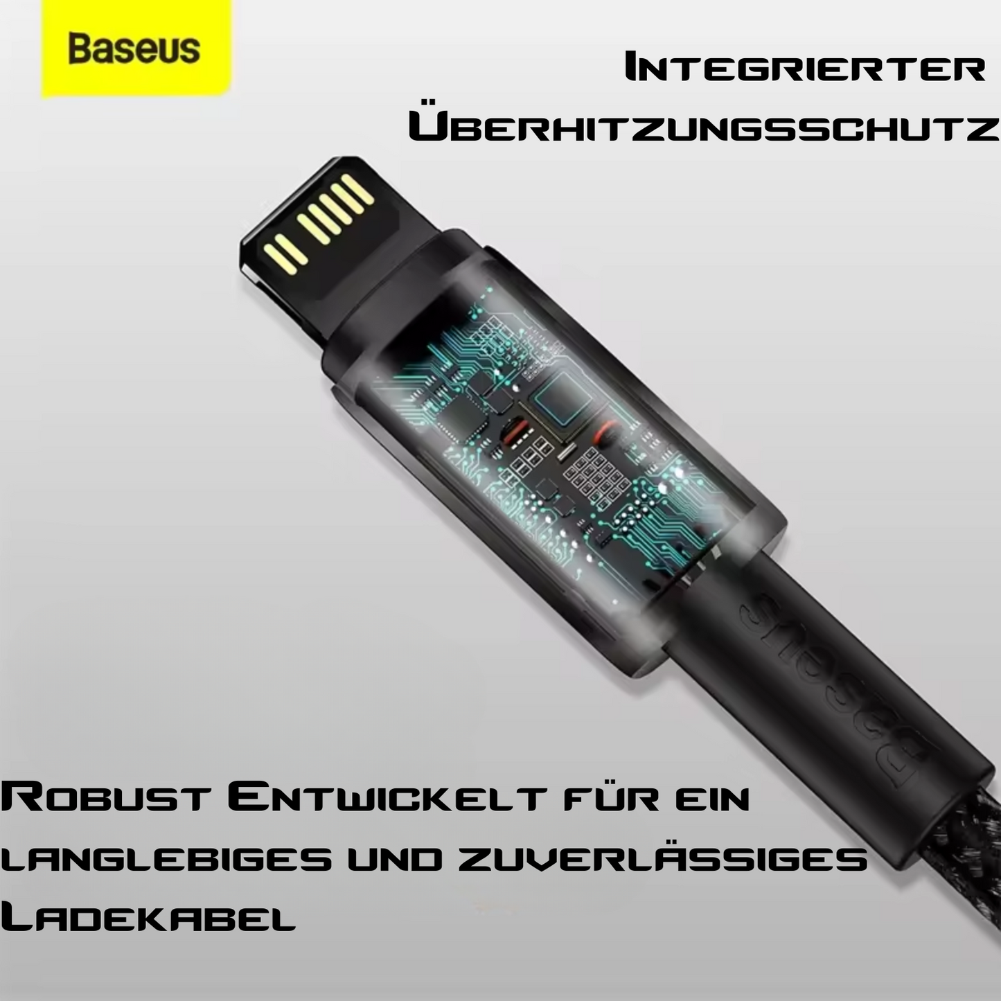 Baseus Nylon USB-C zu iPhone Ladekabel