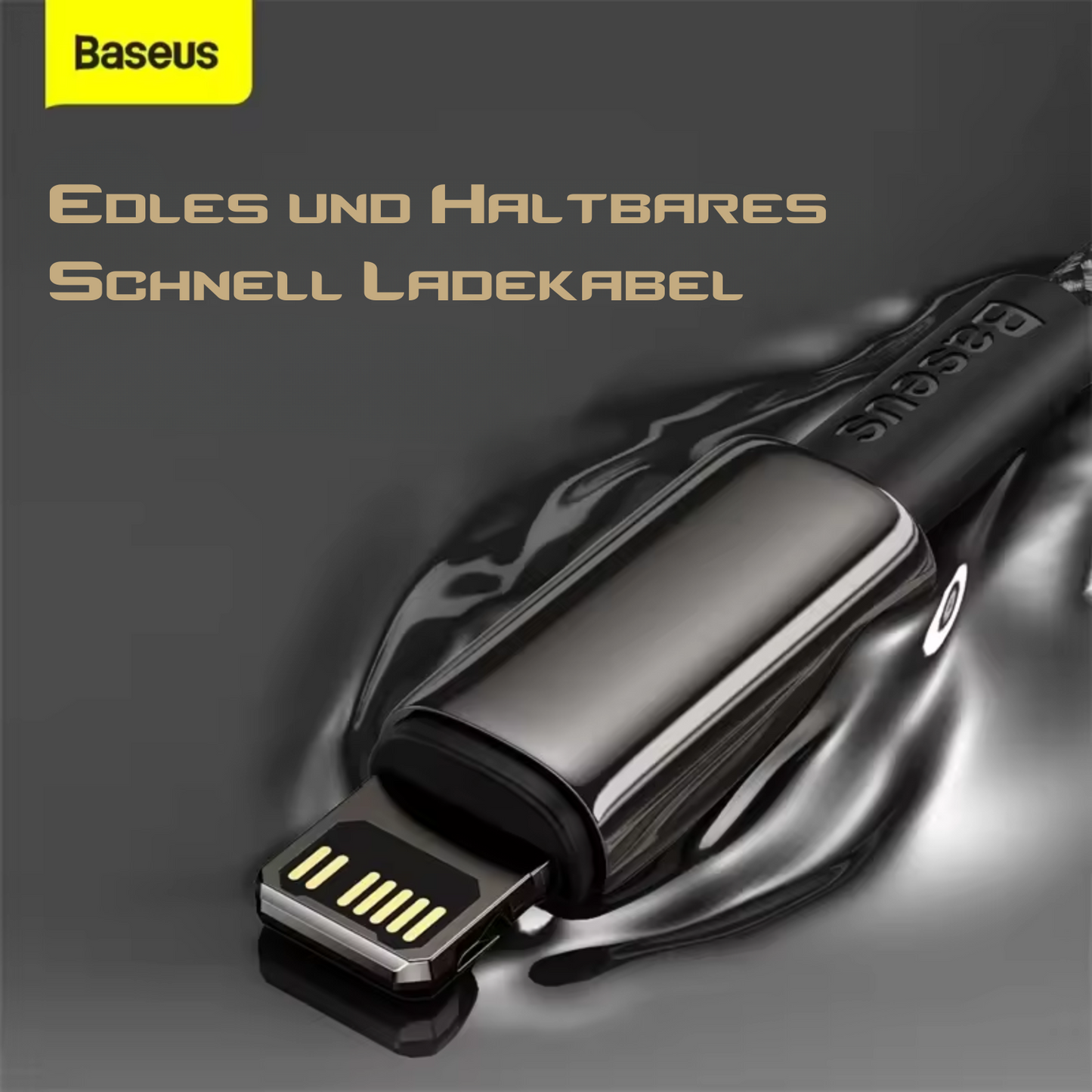 Baseus Nylon USB-C zu iPhone Ladekabel