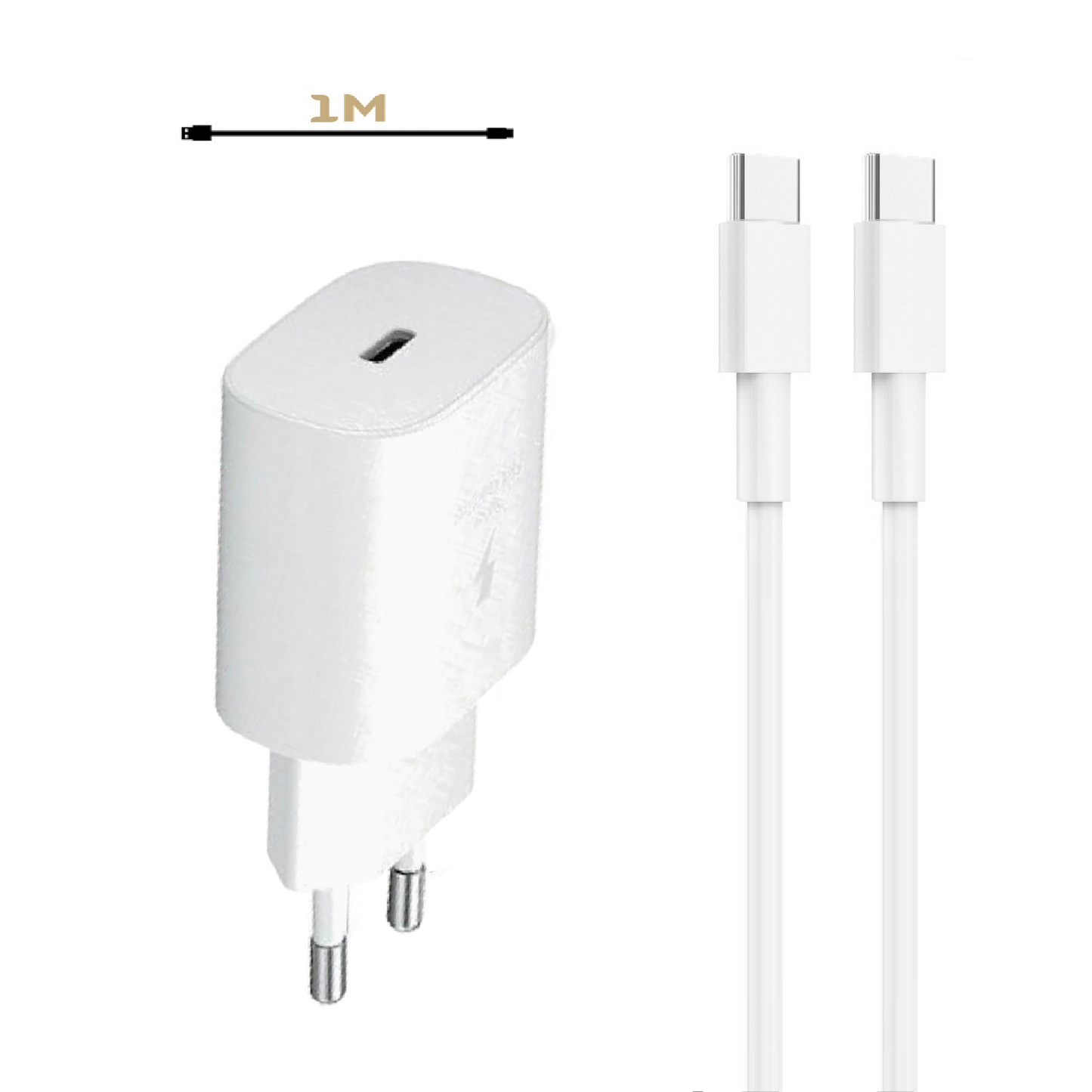 Samsung USB-C Schnellladeset 25W weiß