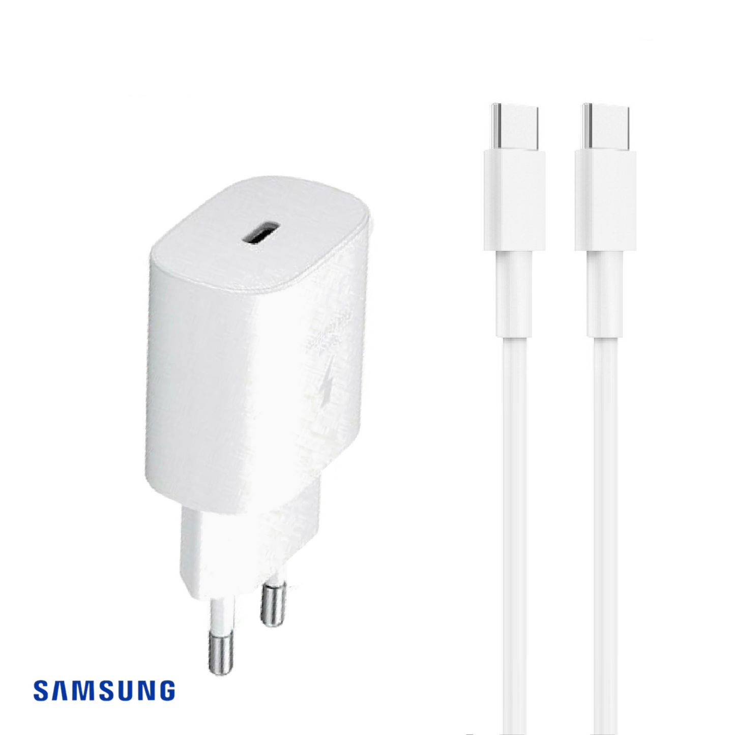 Samsung USB-C Schnellladeset 25W weiß